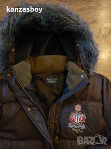 polo ralph lauren - пухено дамско яке, снимка 2 - Якета - 39059828