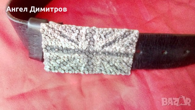 Paul Smith made in England колан естествена кожа, снимка 13 - Колани - 36940912