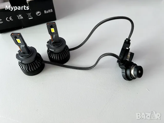 LED D2S крушки за фарове ЛЕД Д2С, снимка 2 - Аксесоари и консумативи - 48621516