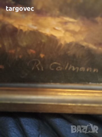 Прекрасна маслена картина пейзаж, снимка 5 - Картини - 40490954