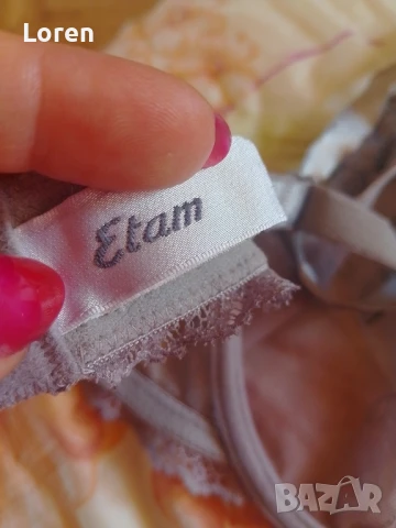 Сутиен сив секси дантела, снимка 5 - Бельо - 51384347