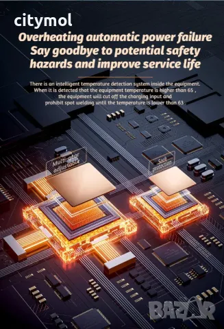 Апарат за точково заваряване, запояване на батерии, автоматичен и ръчен режим, 11 режима,800А, Type , снимка 9 - Поялници и запояване - 48460134