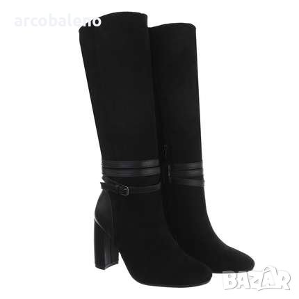 Дамски ботуши на висок ток, снимка 4 - Дамски ботуши - 43518237