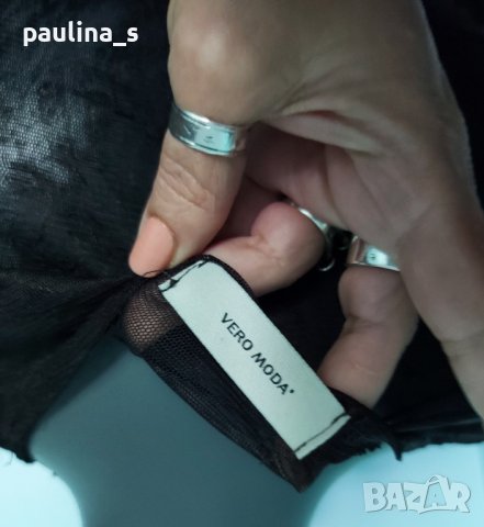 Три броя / Еластична дантелена блуза, различни цветове и модели , снимка 6 - Блузи с дълъг ръкав и пуловери - 36829885