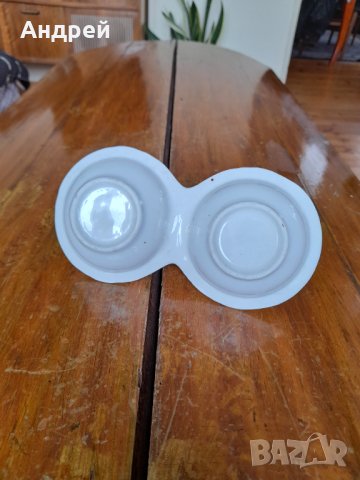 Стара порцеланова солница #12, снимка 5 - Други ценни предмети - 36729997