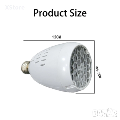Коледна LED прожекционна лампа XL-725 Коледни Мотиви/1 режим на светене/ мощност: 4W, снимка 9 - Прожектори - 52440525
