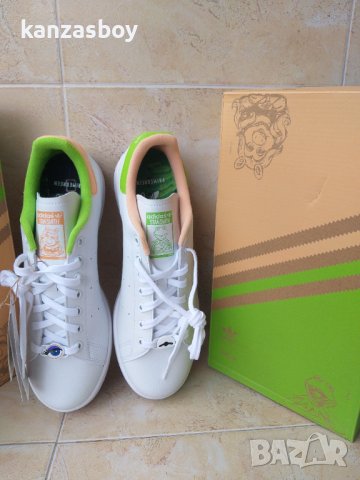 Adidas Stan Smith Miss Piggy & Kermit - мъжки кецове НОВИ С КУТИЯ РАЗМЕРИ - 43 1/3 /44/42/42 2/3, снимка 6 - Маратонки - 43989921