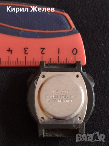 Стар модел електронен часовник ASAHI WATER RESIST КОЛЕКЦИОНЕРСКИ от соца - 26987, снимка 4 - Мъжки - 36549104
