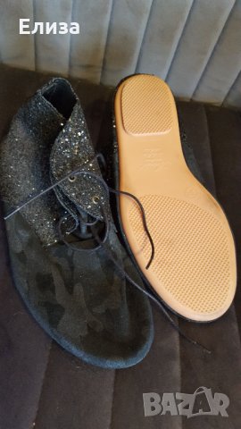 Маскировачни еспадрили кларкове естествен велур made in Italy, снимка 3 - Кецове - 33339366