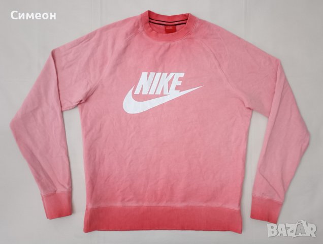Nike AW77 Sweatshirt оригинално горнище M Найк памук спорт суичър, снимка 1 - Спортни дрехи, екипи - 43584175