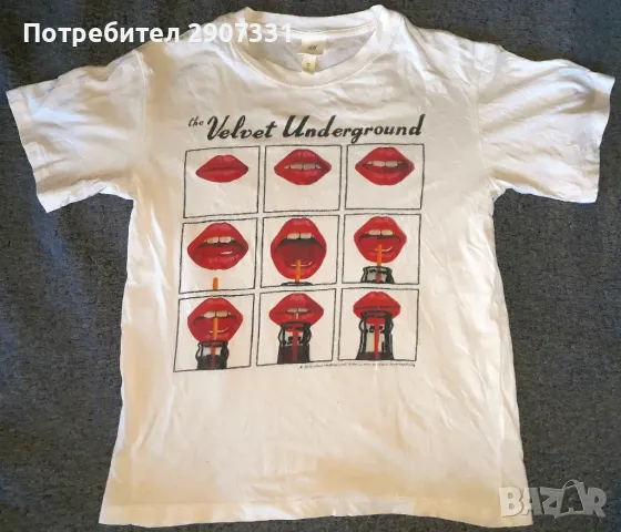 Тениска групи Velvet Underground. H & M, снимка 1 - Тениски - 47947511