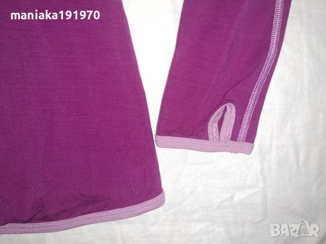 Icebreaker 200 Oasis LS Half Zip Base Layer merino (M) дамска блуза мерино, снимка 6 - Блузи с дълъг ръкав и пуловери - 43334863