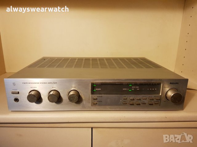 Philips Stereo Amplifier F 4215 / Стерео Усилвател Филипс Ф 4215, снимка 4 - Ресийвъри, усилватели, смесителни пултове - 27103430