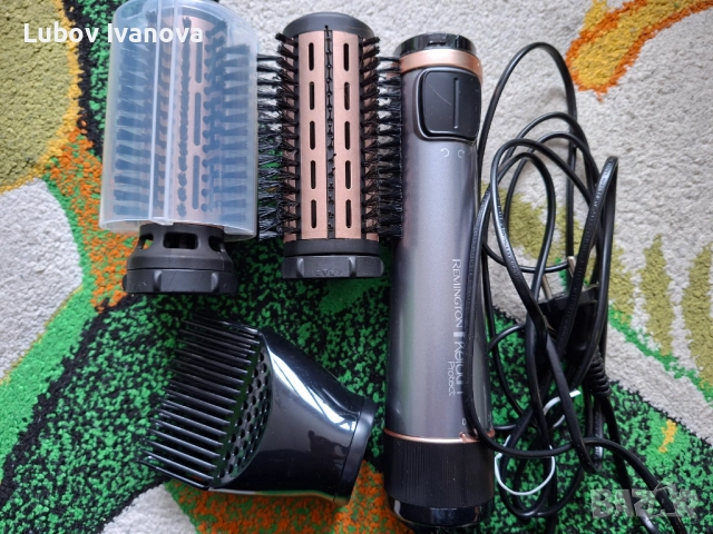 Четка за сушене и стилизиране Remington Keratin Protect, снимка 3 - Сешоари - 52688269