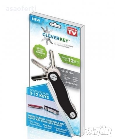 Органайзер за 12 ключа Clever key, снимка 2 - Други - 16626411