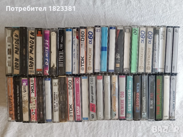 Аудио касети, снимка 2 - Аудио касети - 52553366