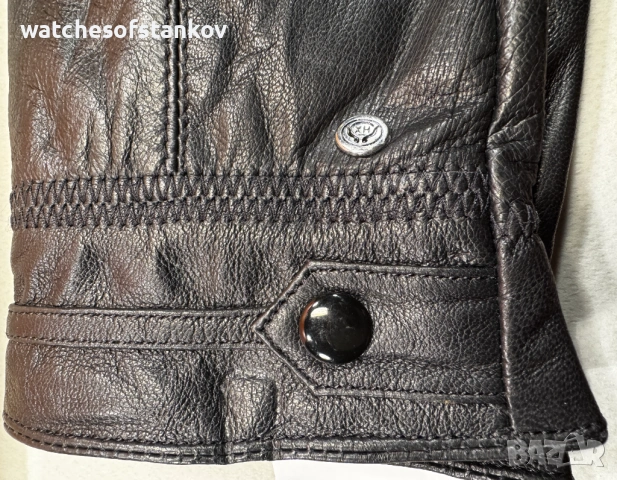 Елегантни Мъжки ръкавици от естествена  агнешка кожа, снимка 10 - Ръкавици - 53171138