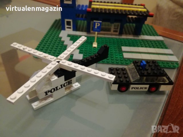 Много стар Конструктор Лего - LEGO Police 354 - Police Heliport, снимка 2 - Колекции - 39568185