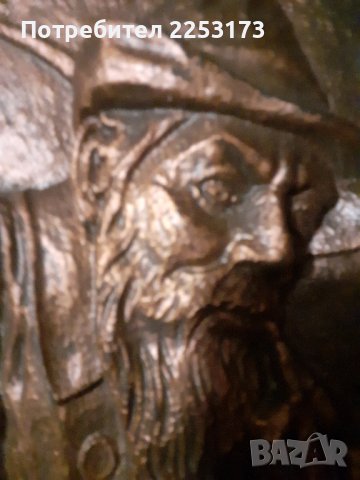 Гипсов барелеф Хемингуей, снимка 2 - Декорация за дома - 42983954
