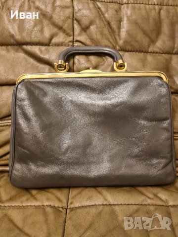 дамска чанта от естествена кожа Bon Gout, снимка 2 - Чанти - 35549361