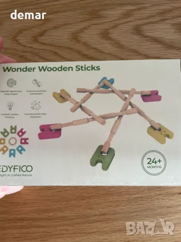 STEM играчки, Физически научен комплект за деца, 12 дървени пръчки за физически баланс, снимка 12 - Образователни игри - 49673400