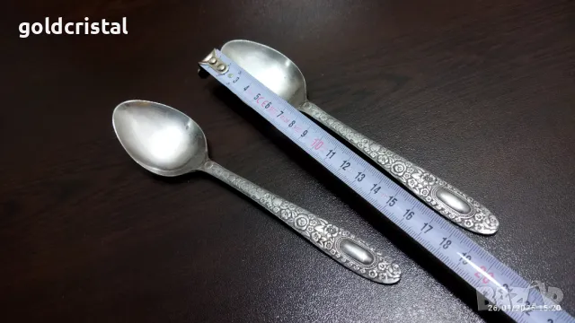 Стари немски прибори лъжици , снимка 2 - Антикварни и старинни предмети - 48871893