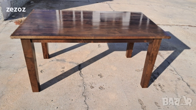 Трапезна маса масив-№30