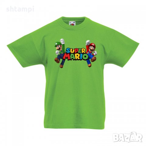 Детска тениска Супер Марио Super Mario & Luigi, снимка 4 - Детски тениски и потници - 33083504