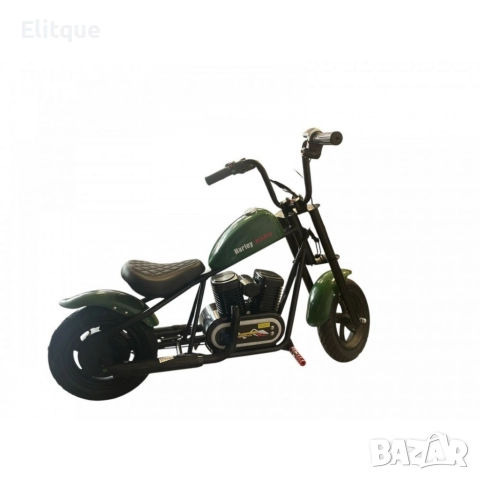 Електрически мини скутер C12B Harley baby, снимка 9 - Велосипеди - 52820922
