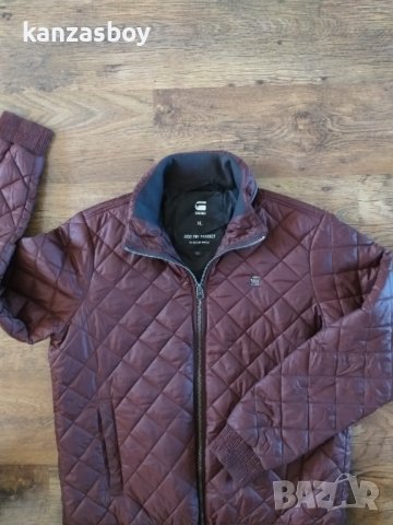 G-Star Raw Meefic Quilted Jacket - страхотно мъжко яке КАТО НОВО ХЛ, снимка 8 - Якета - 43450208