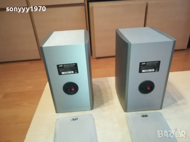 JVC X2БР ТОНКОЛОНИ-19Х16Х12СМ ВНОС SWISS 2101251007, снимка 2 - Тонколони - 48763683