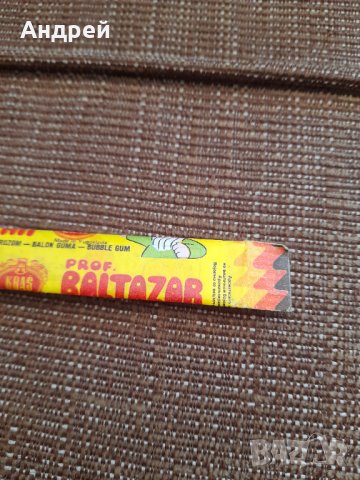 Опаковка от дъвка Baltazar, снимка 3 - Колекции - 38717328