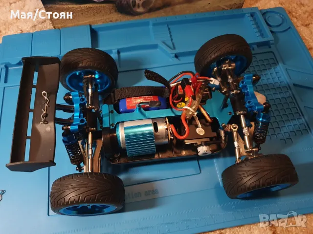 RC Бъги WLtoys A959 50km/h  1/18 4WD с модификации , снимка 5 - Коли, камиони, мотори, писти - 49963915