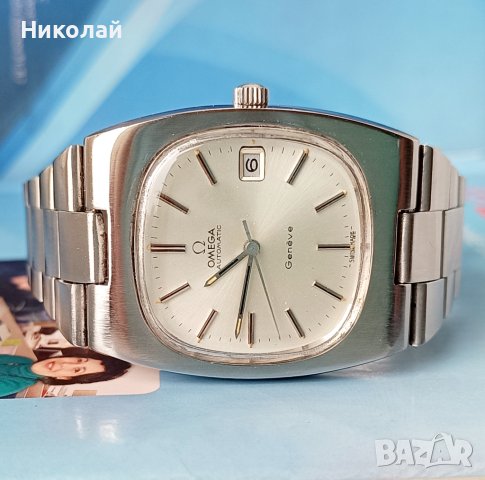 OMEGA Geneve - оригинален швейцарски часовник автоматик, снимка 2 - Мъжки - 43252554