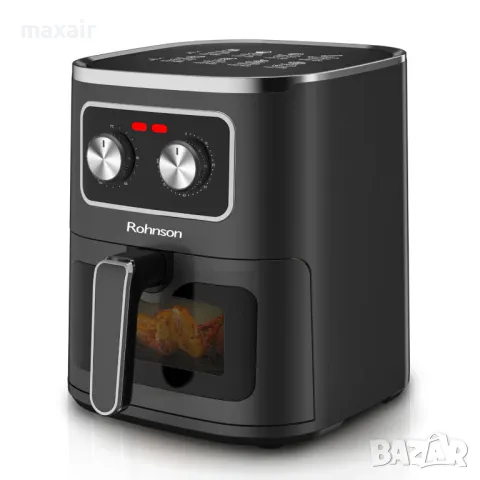 Фритюрник Airfryer Rohnson R-2801 * Гаранция 2 години , снимка 2 - Фритюрници - 47845423