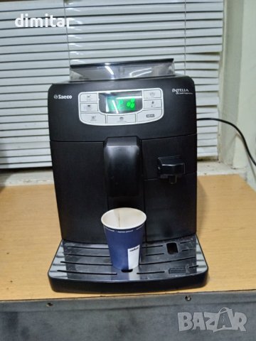 Кафе автомат SAECO INTELIA ONE TOUCH CAPPUCCINO, снимка 10 - Кафемашини - 43126235
