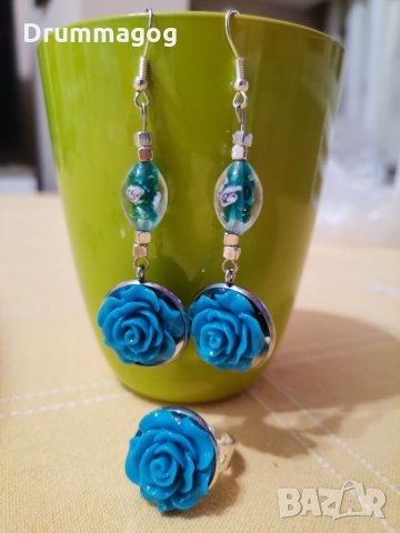 Авторски обеци, единствени бройки, снимка 8 - Обеци - 35289985