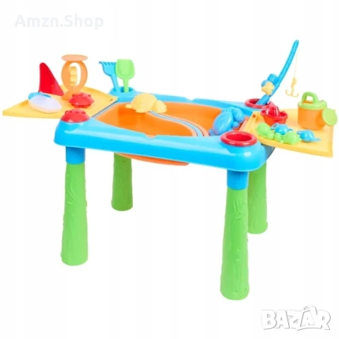 Детска маса пясъчник , водна маса за игра с вода и пясък, снимка 2 - Други - 51159241