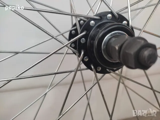 Продавам колела внос от Германия  задна алуминиева двойностенна капла BIKESPORT 28 цола, снимка 3 - Части за велосипеди - 48975367