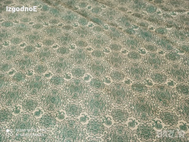 Стара тъкана покривка за легло Неупотребявана, снимка 2 - Покривки за легло - 37787013