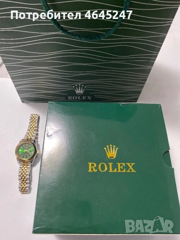Дамски часовник Rolex, снимка 2 - Луксозни - 52466864