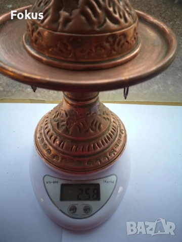 МАНГАЛ МЕДЕН СЪД БАКЪР, снимка 2 - Антикварни и старинни предмети - 53525053