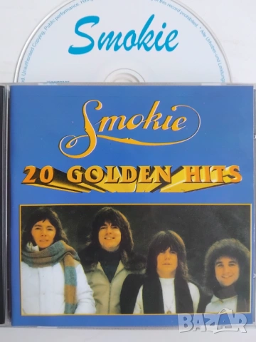 Smokie – 20 Golden Hits - оригинален диск музика