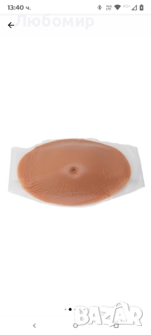 Изкуствен корем за бременност, силиконов, еластичен, за показ, 4-5, снимка 5 - Други - 51700352