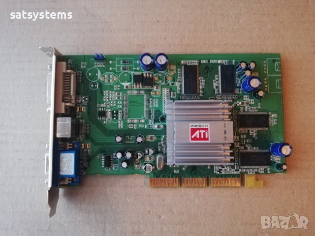 Видео карта ATi Radeon Sapphire 9250 Atlantis 128MB DDR 128bit AGP, снимка 1 - Видеокарти - 38970463