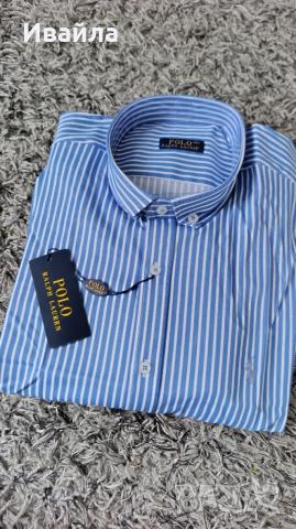 Нова мъжка риза с дълъг ръкав Polo Ralph Lauren 