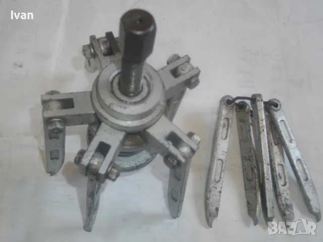 NEXUS СКОБА ЗА ВАДЕНЕ ЧЕРУПКИ ЛАГЕРИ ПЕТРАМЕННА Старо качество масивна с 5 резервни рамена