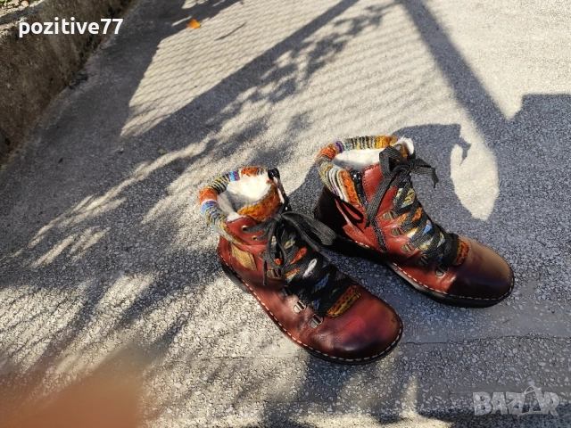 Дамски Боти RIEKER, снимка 9 - Дамски боти - 52156032