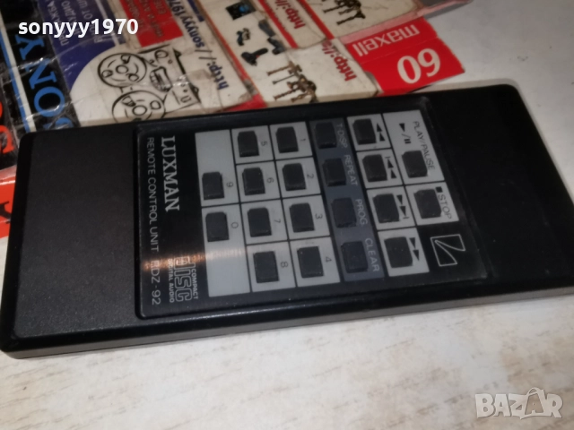 LUXMAN RDZ-92 REMOTE CONTROL-ВНОС SWISS 2212251810, снимка 11 - Ресийвъри, усилватели, смесителни пултове - 52877034