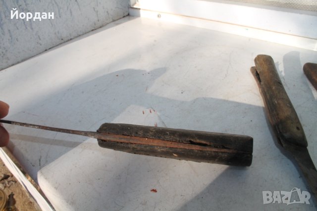 Лот стари ножове /двата са с дръжка от рог/, снимка 3 - Антикварни и старинни предмети - 43271994